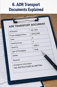 ADR документација и транспортни документи за отпрему опасне робе у европској логистици